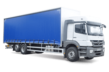 Car Hire Whitstable - 26 Tonne Curtain Side Truck - Truck hire Whitstable