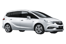 Car Hire Whitstable - Vauxhall Zafira 7-Seater - Minibus hire Whitstable